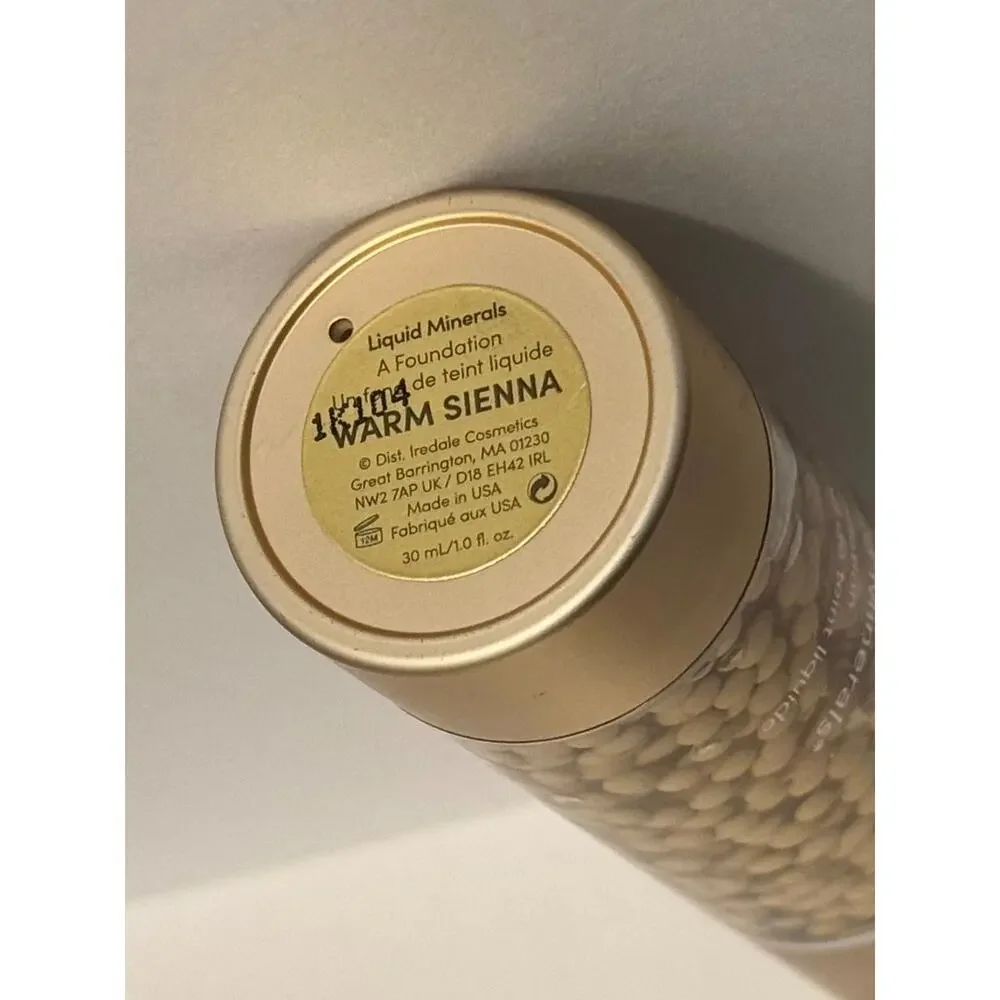 Jane Iredale Liquid Minerals Foundation - Warm Sienna - NEW‎ without box
